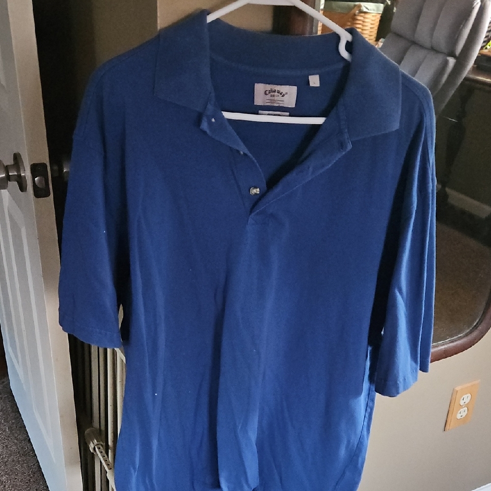 Callaway Golf Shirt Classic Navy Polo Shirt